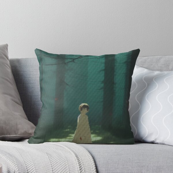 Item preview, Anime Style Girl in the Woods Spooky 8-bit Pixel Art designed and sold by PixelDripped.