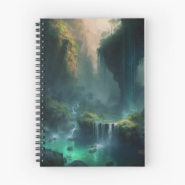 Item preview, 09 - Sacred Pools Waterfalls Inner Earth Ethereal designed and sold by StarbuckLight.