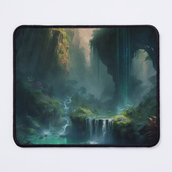 Item preview, 09 - Sacred Pools Waterfalls Inner Earth Ethereal designed and sold by StarbuckLight.