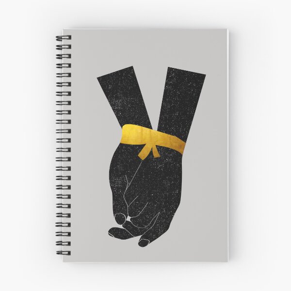 Item preview, BONDING MAN AND WOMAN HOLDING HANDS BOHO MINIMAL SILHOUETTE BLACK HANDS AND GOLDEN RIPPON designed and sold by chatzous.