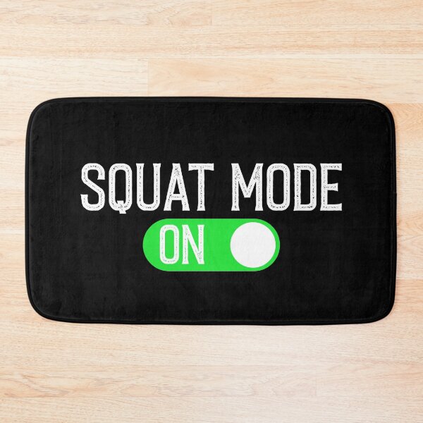 Item preview, Squat Mode On - Funny Weightlifting designed and sold by Creative Angel.
