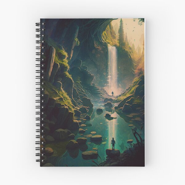 Item preview, 10 - Sacred Pools Waterfalls Inner Earth Ethereal designed and sold by StarbuckLight.