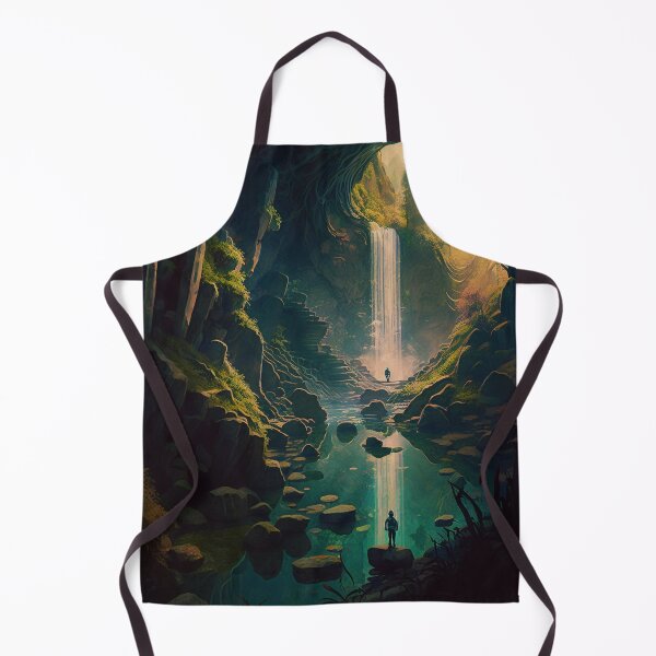 Item preview, 10 - Sacred Pools Waterfalls Inner Earth Ethereal designed and sold by StarbuckLight.