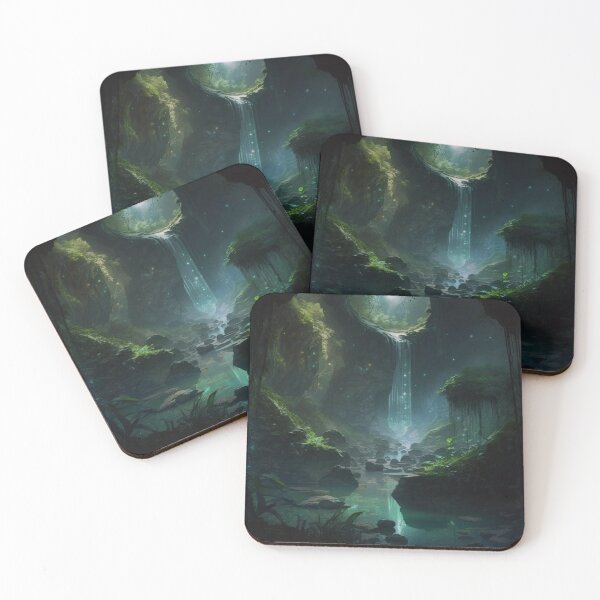 Item preview, 11 - Sacred Pools Waterfalls Inner Earth Ethereal designed and sold by StarbuckLight.