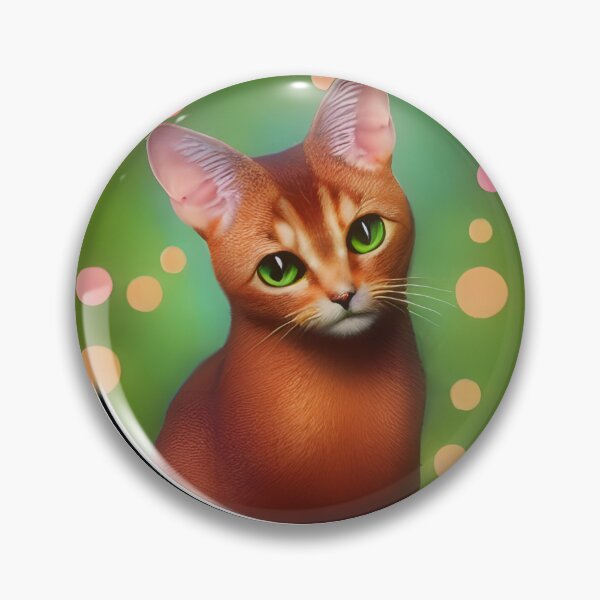 Item preview, Leviatha, Abyssinian cat , My cute tirant! designed and sold by Digisabella.