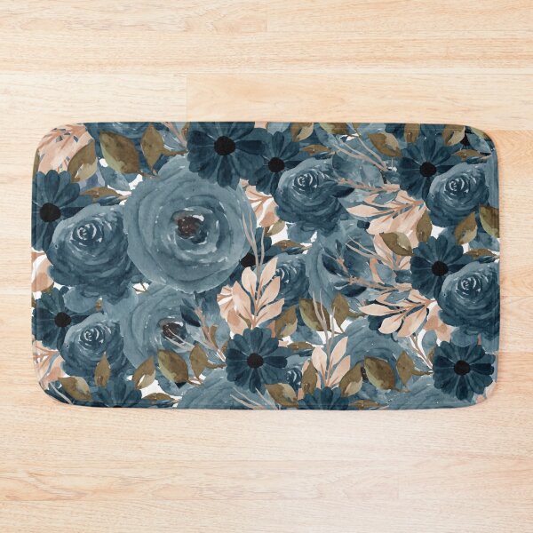 Item preview, Blu flowers designed and sold by GorLorLar.