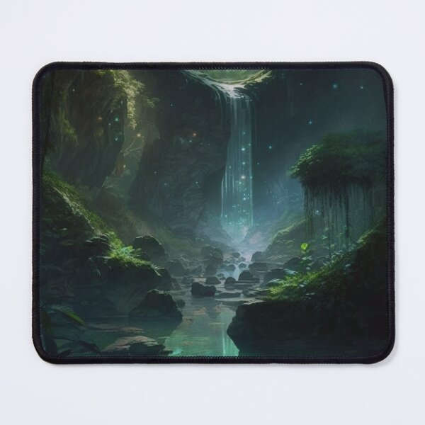 Item preview, 12 - Sacred Pools Waterfalls Inner Earth Ethereal designed and sold by StarbuckLight.