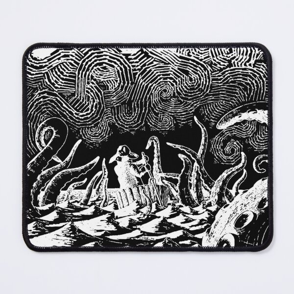 Item preview, Copy of Pirate Kraken white artwork designed and sold by Moo-SB.