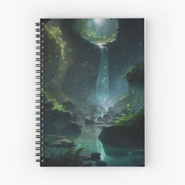 Item preview, 12 - Sacred Pools Waterfalls Inner Earth Ethereal designed and sold by StarbuckLight.