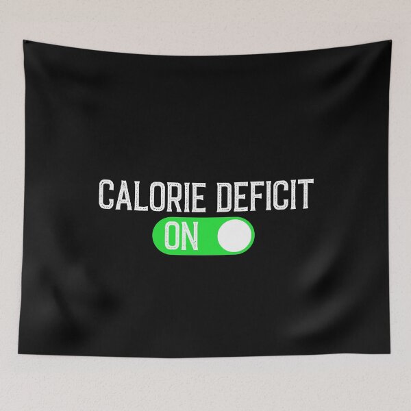 Item preview, Calorie Deficit Mode On - Funny Workout designed and sold by Creative Angel.
