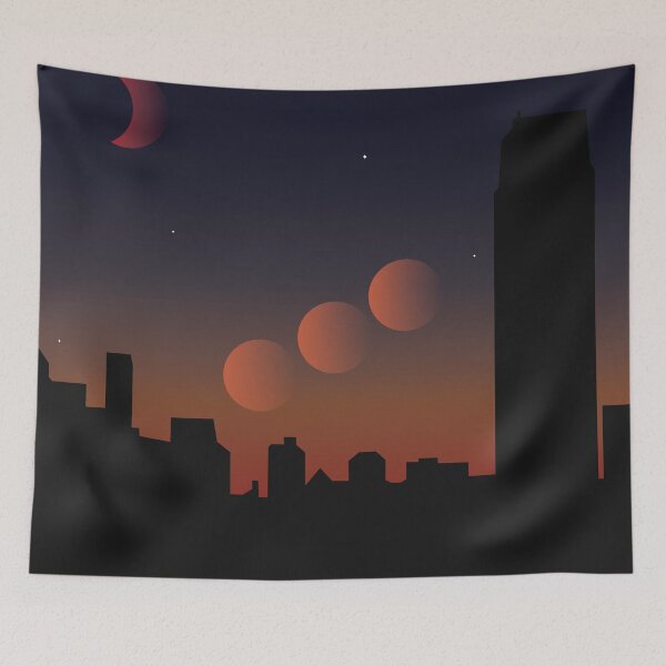 Item preview, Otherworldly City, The Moon Triplets designed and sold by RPMELO.