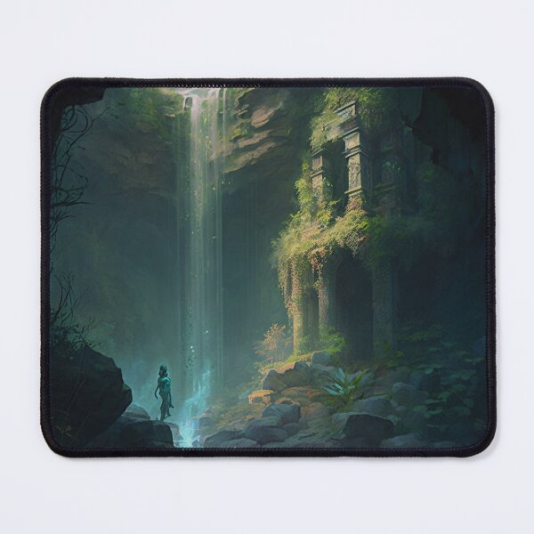 Item preview, 13 - Sacred Pools Waterfalls Inner Earth Ethereal designed and sold by StarbuckLight.