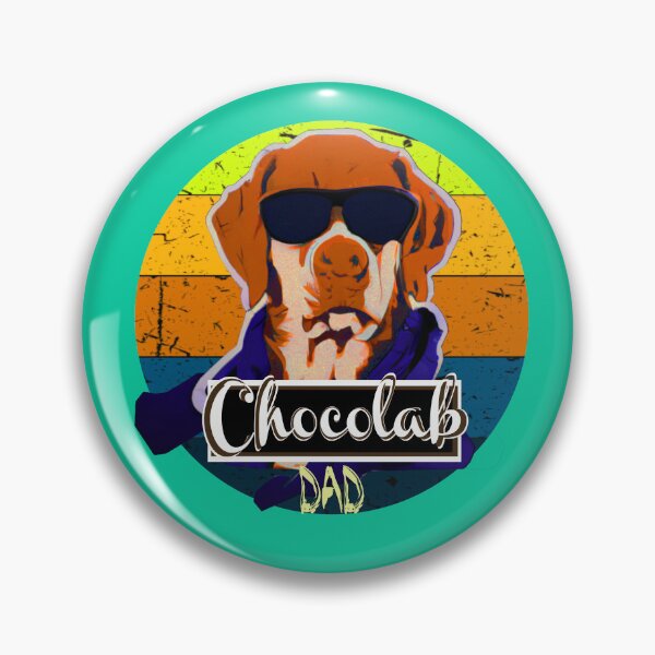 Item preview, Chocolab Dad: El regalo de los amantes del Golden Brown Labrador designed and sold by LearnedAfter30.