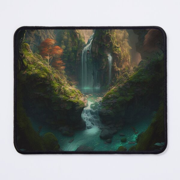 Item preview, 14 - Sacred Pools Waterfalls Inner Earth Ethereal designed and sold by StarbuckLight.