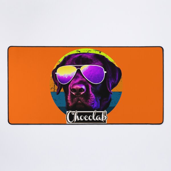 Item preview, Chocolab Dark Labrador with Shades On designed and sold by LearnedAfter30.