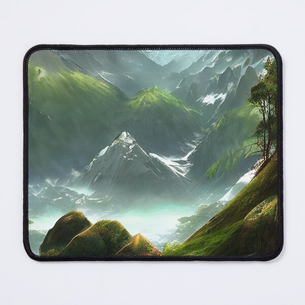 Item preview, Mountain environment realistic fantasy world designed and sold by The Love Quill.