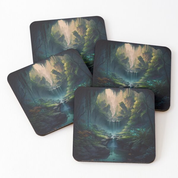 Item preview, 15 - Sacred Pools Waterfalls Inner Earth Ethereal designed and sold by StarbuckLight.