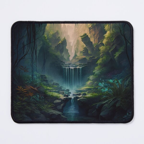 Item preview, 15 - Sacred Pools Waterfalls Inner Earth Ethereal designed and sold by StarbuckLight.