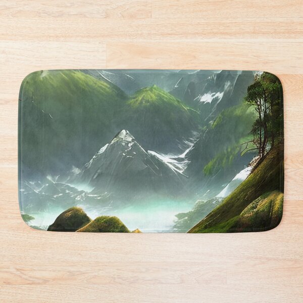 Item preview, Mountain environment realistic fantasy world  designed and sold by The Love Quill.