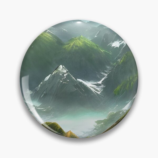 Item preview, Mountain environment realistic fantasy world  designed and sold by The Love Quill.