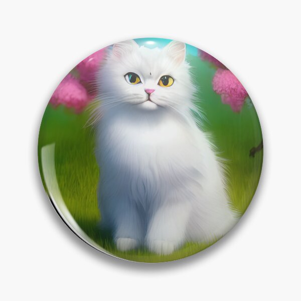 Item preview, Bushtomat, Turkish Angora cat , My cute tirant! designed and sold by Digisabella.