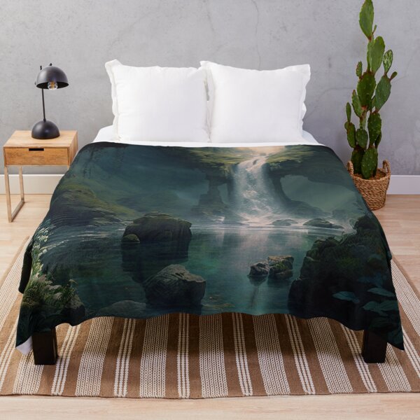 Item preview, 16 - Sacred Pools Waterfalls Inner Earth Ethereal designed and sold by StarbuckLight.
