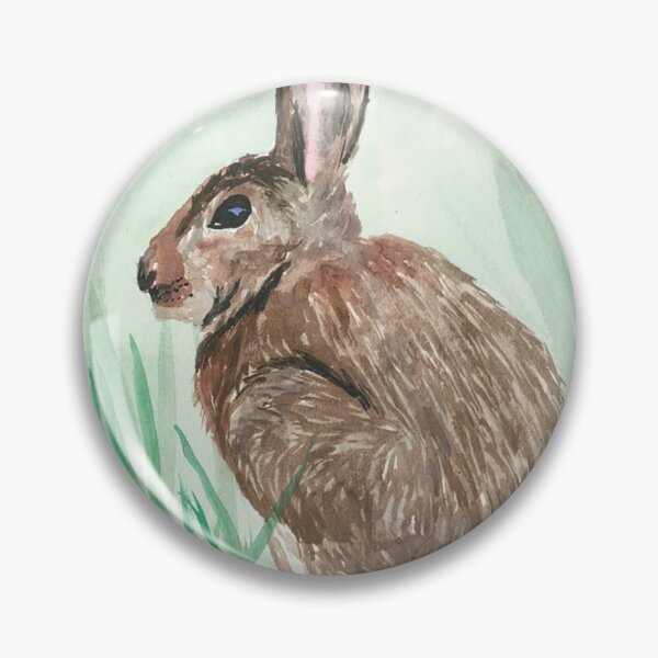 Aperçu de l'œuvre Lapin brun créée et vendue par TwoFullMoonsArt.