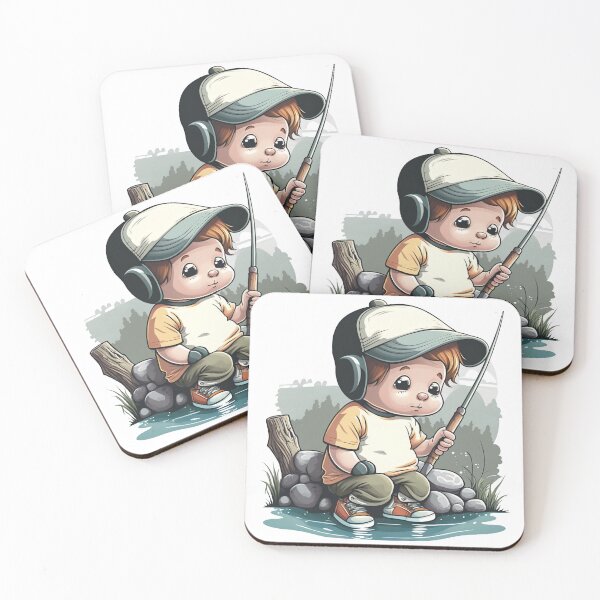 Item preview, Little boy fishing designed and sold by Melcu.