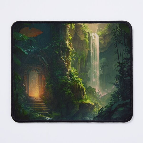 Item preview, 17 - Sacred Pools Waterfalls Inner Earth Ethereal designed and sold by StarbuckLight.