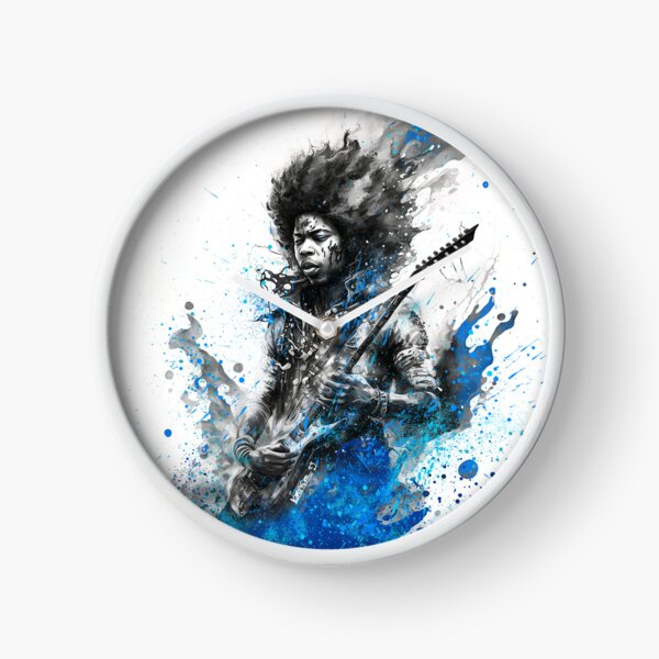 Jimi le guitariste Horloge