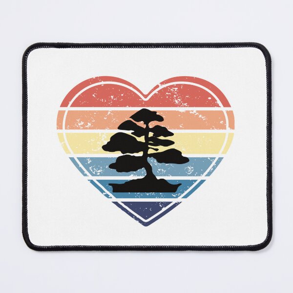 Item preview, Bonsai tree retro heart designed and sold by piesdesignart.