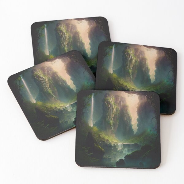 Item preview, 18 - Sacred Pools Waterfalls Inner Earth Ethereal designed and sold by StarbuckLight.