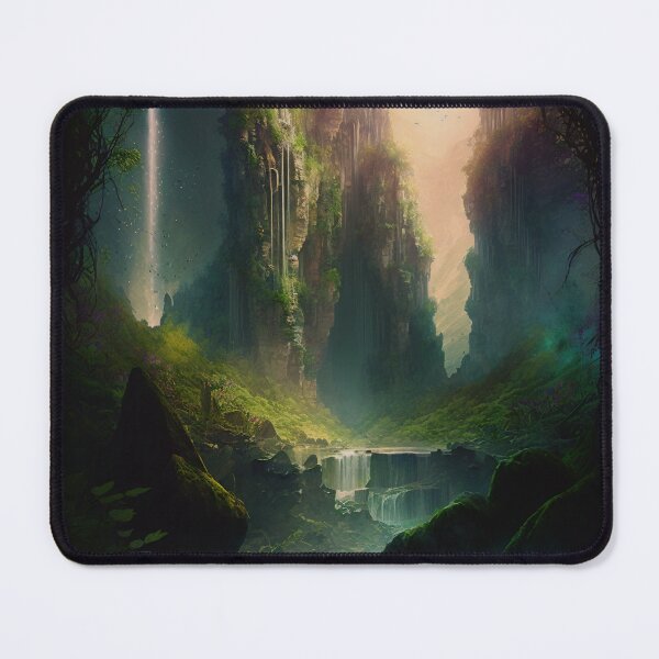 Item preview, 18 - Sacred Pools Waterfalls Inner Earth Ethereal designed and sold by StarbuckLight.