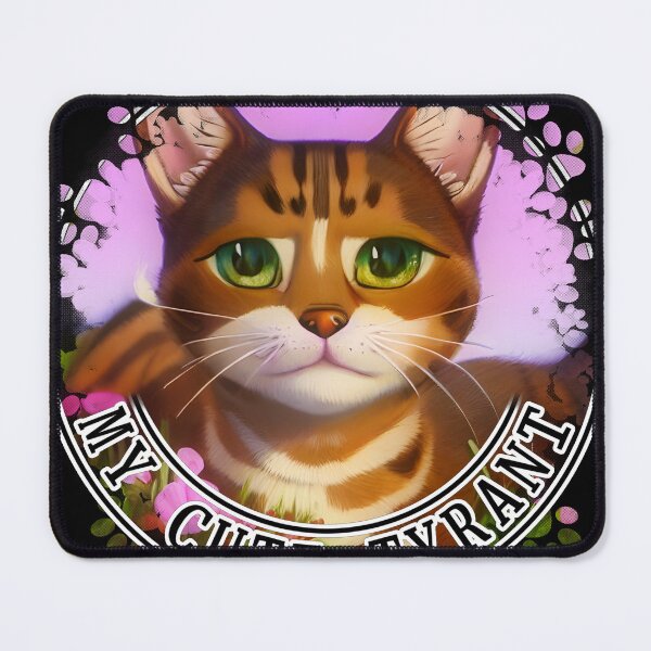 Item preview, Marin, Ocicat cat , My cute tirant! designed and sold by Digisabella.