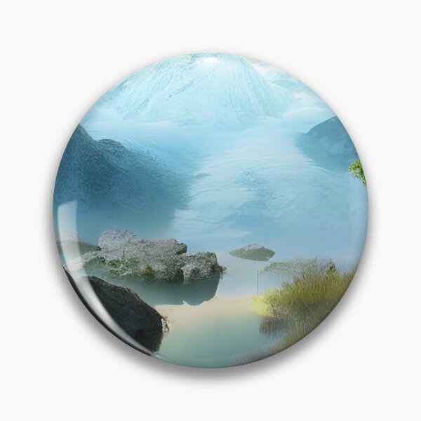 Item preview, Mountain environment realistic fantasy world  designed and sold by The Love Quill.