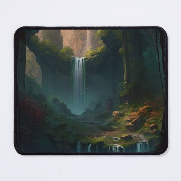 Item preview, 19 - Sacred Pools Waterfalls Inner Earth Ethereal designed and sold by StarbuckLight.