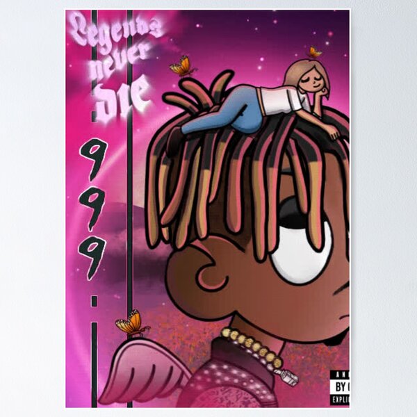 Juice WRLD - Legends Never Die Album Cover Poster