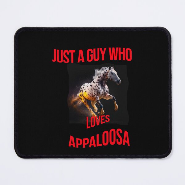 Item preview, Just a guy who loves horse appaloosa designed and sold by Estevam Marinho.