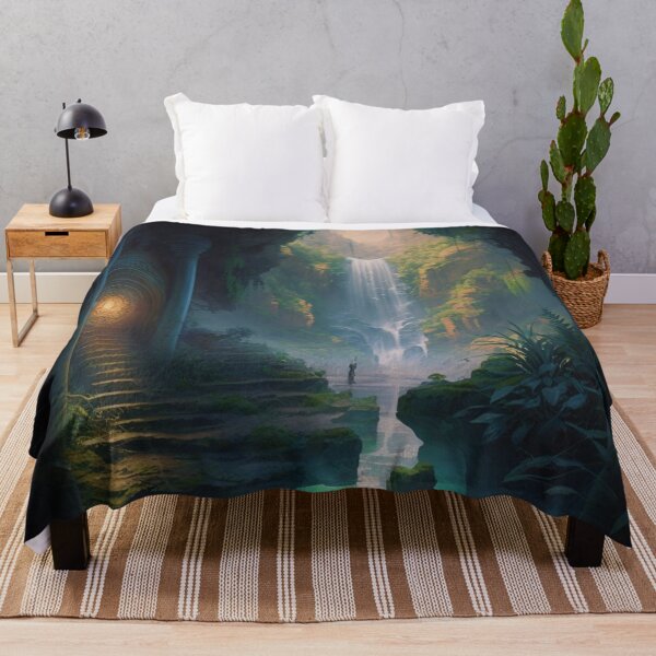 Item preview, 21 - Sacred Pools Waterfalls Inner Earth Ethereal designed and sold by StarbuckLight.
