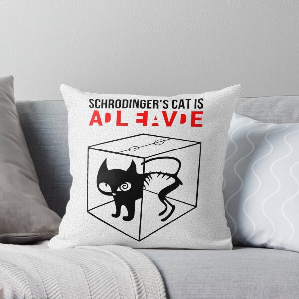 Item preview, Schrodinger's cat is dead and alive designed and sold by frail.