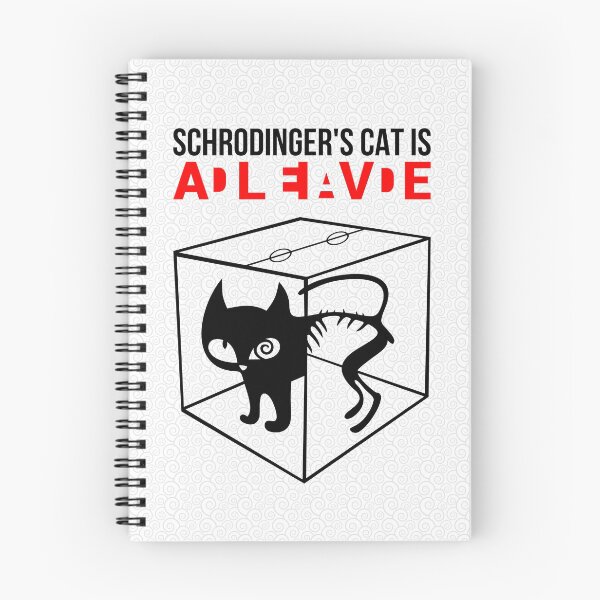 Item preview, Schrodinger's cat is dead and alive designed and sold by frail.