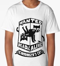 Schrodinger's cat is dead and alive Long T-Shirt