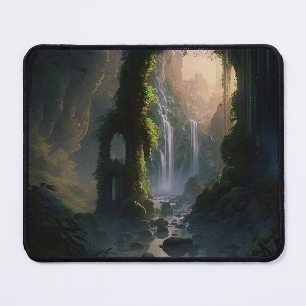 Item preview, 22 - Sacred Pools Waterfalls Inner Earth Ethereal designed and sold by StarbuckLight.