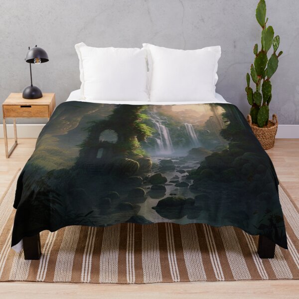 Item preview, 22 - Sacred Pools Waterfalls Inner Earth Ethereal designed and sold by StarbuckLight.