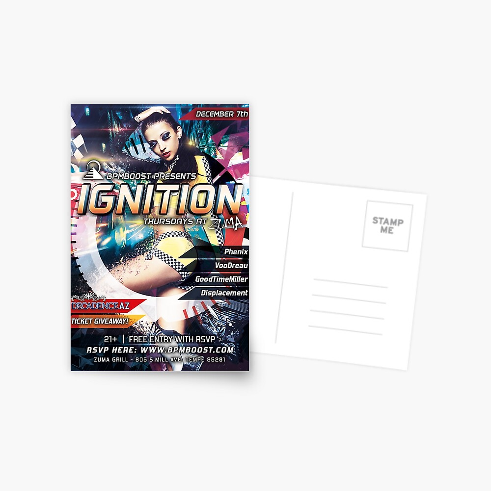 Item preview, Postcard designed and sold by BPMBoost.
