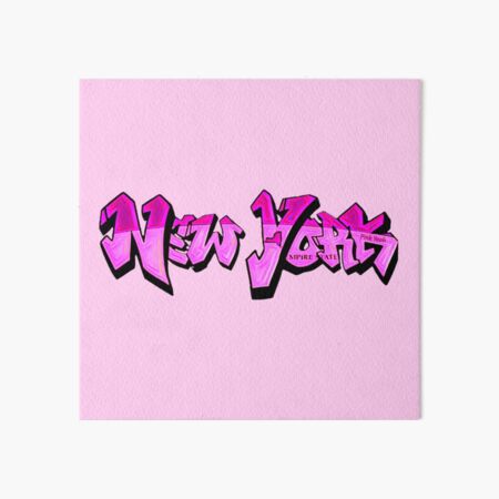 Artikel-Vorschau von Rosa Nummernschild-Graffiti in New York, designt und verkauft von Pink  Yeah.