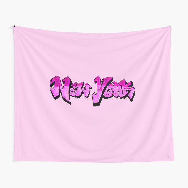 Artikel-Vorschau von Rosa Nummernschild-Graffiti in New York, designt und verkauft von Pink  Yeah.