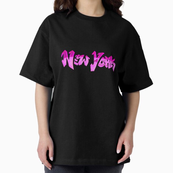 Vista previa del artículo con la obra «Graffiti rosa de matrícula de Nueva York», diseñado y vendido por Pink  Yeah.