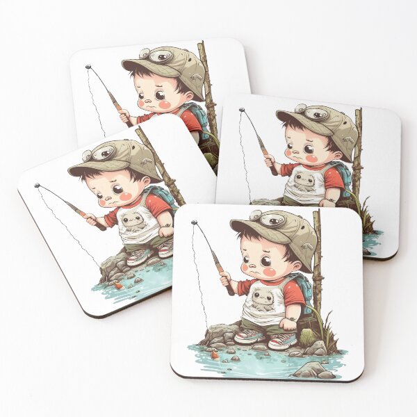 Item preview, Little boy fishing designed and sold by Melcu.