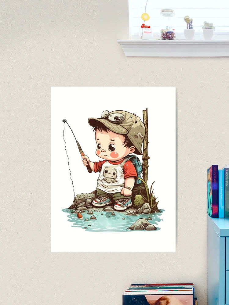 Farmboy Fishbait, an art print by Potoh - INPRNT